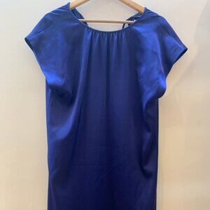 Theory Shift Dress Minimalist Workwear Blue - Size 6